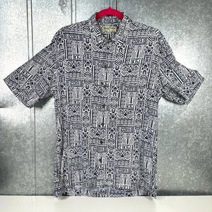 Kenny Flowers Short Sleeve Hawaiian Shirt Limited Edition 2022 Rayon Mens Large